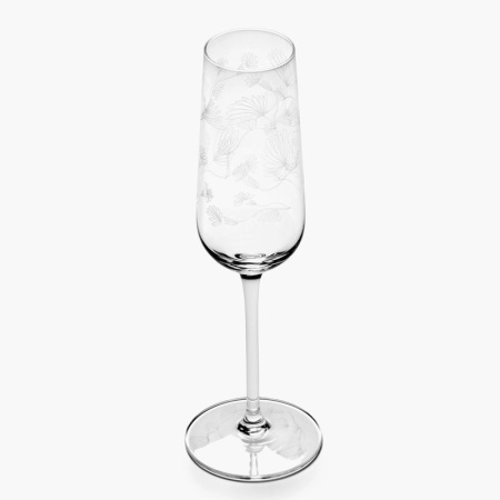 Serax Marni Midnight Flowers Набор из 4-х бокалов для шампанского, объем - 260 мл