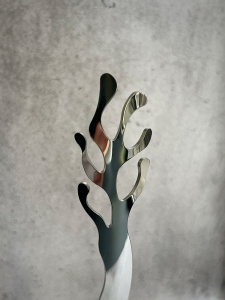 Alessi Mediterraneo Держатель для бумажных полотенец, размеры: 18х18х33h см, нержавеющая сталь