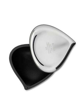 Alessi Chestnut Таблеточница, размеры: 5х4,8х2,5h см, нержавеющая сталь