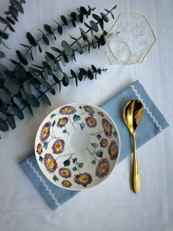 Serax Marni Midnight Flowers Набор из 2-х пиал с рисунком Anemone Milk MF, диаметр - 15 см, 500 мл