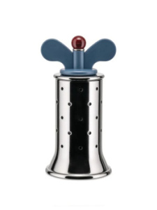 Alessi Pepper mill Мельница для перца и специй, размеры: 6,3х6,3х13,2h см, цвет - голубой