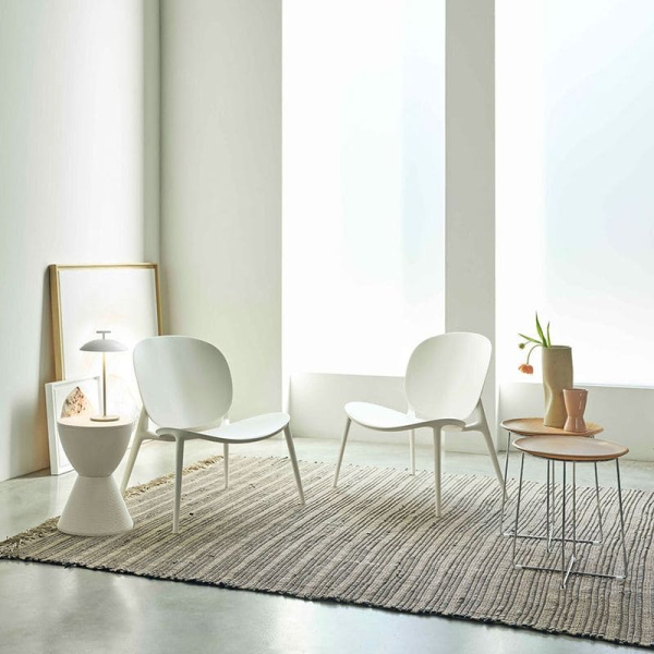 Kartell BE BOP Кресло 69x62x75 см, белый матовый