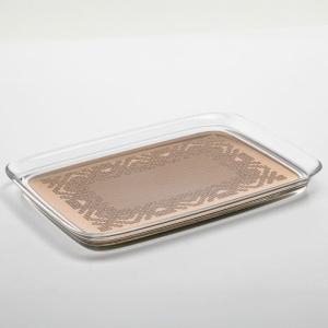 Kartell Teatime Поднос из переработанного полиметилметакрилата, 43,5х33х4,1h см, бронзовый