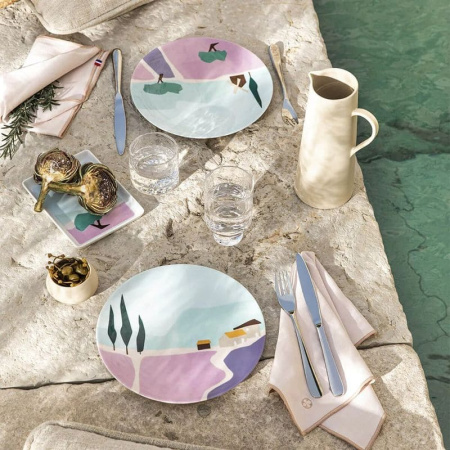 Degrenne Bahia Керамический кувшин для напитков, диаметр - 6 см, высота - 22,5 см, 0,92 л, бежевый