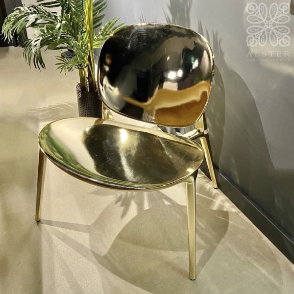 Kartell BE BOP Кресло, 75 см, золотой