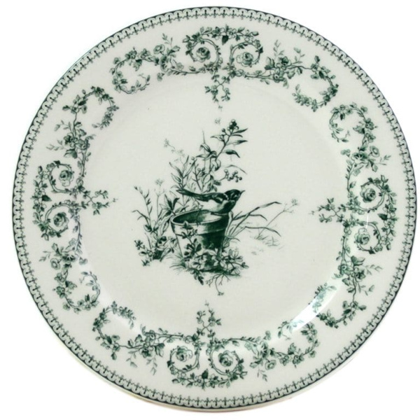 Gien Les Depareillees Набор из 6 фаянсовых подставок для бокалов, диаметр - 13 см