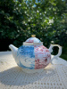 Seletti Hybrid Фарфоровый чайник Smeraldina, размеры: 15*15*13h см, белый, синий, красный