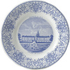 Gien Monuments de Paris Десертная тарелка с рисунком Invalides, диаметр - 19,8 см
