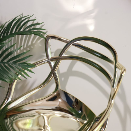 Kartell Masters Барный стул, 99 см, золотой