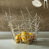 Alessi Blow up Металлическая корзина для подачи фруктов, размеры: 36х35х31,5h см, сталь