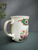 Seletti Hybrid Фарфоровая кружка Anastasia с жар-птицей и рыбами, размеры: 8,5x8,5x10 см