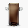 Serax Vase Wind&Fire Стеклянная ваза, размеры: 24х24х31h см, цвет - коричневый