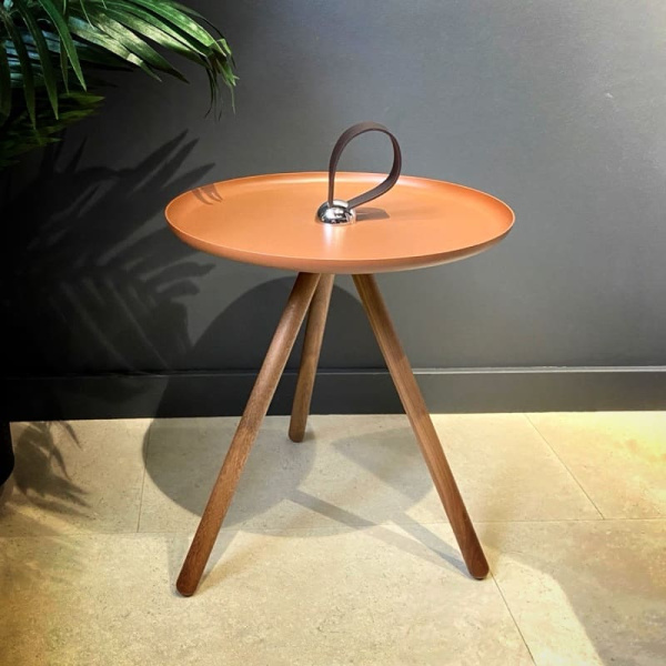 Rolf Benz Кофейный столик, 40х45 см, рыже-коричневый