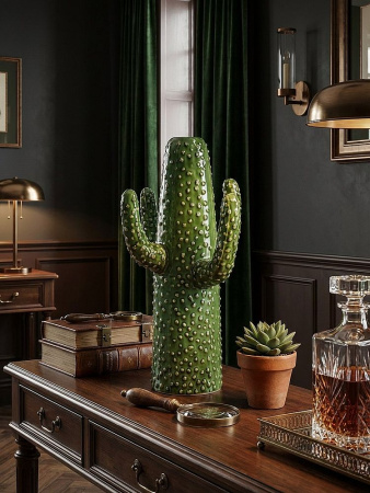 Serax Cactus L Большая ваза Кактус, размеры: 24х22,5х39,5h см, цвет - зеленый