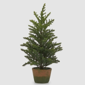 EDG Искусственная ель в горшке, высота - 65 см