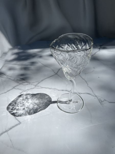 Seletti Classics on Acid Бокал для вина Diamonds, размеры: 9,2х9,2х19,4 см, цвет - прозрачный