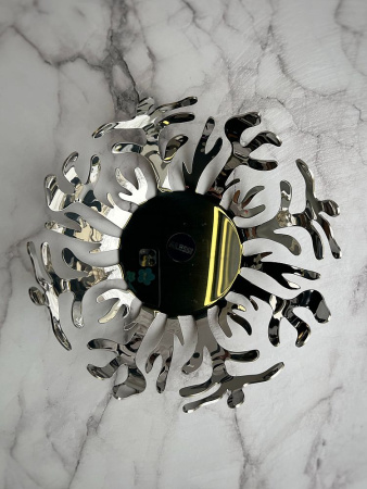 Alessi Mediterraneo Металлическое блюдо для фруктов, размеры: 25х25х9h см, полированная сталь