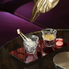 Baccarat Harcourt Coffee Set Кофейный набор из 2-х хрустальных стаканчиков и подноса