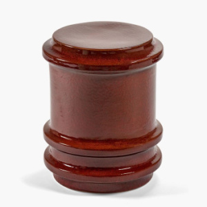 Serax Geometrical Pawn Керамический столик, размеры: 35х35х44,5h см, цвет - Red (красный)