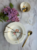 Seletti Kintsugi Суповая тарелка, диаметр - 22 см, цвет - белый, красный, золотой