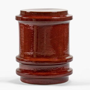 Serax Geometrical Pawn Керамический столик, размеры: 35х35х44,5h см, цвет - Red (красный)