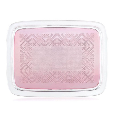 Kartell Teatime Поднос из переработанного полиметилметакрилата, 43,5х33х4,1h см, розовый