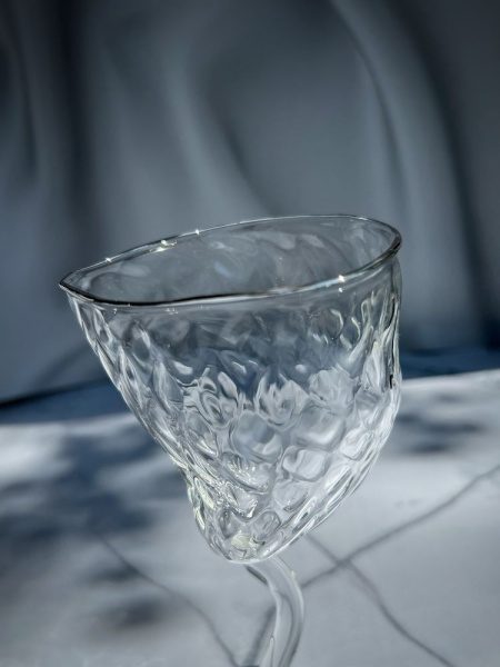 Seletti Classics on Acid Бокал для вина Diamonds, размеры: 9,2х9,2х19,4 см, цвет - прозрачный