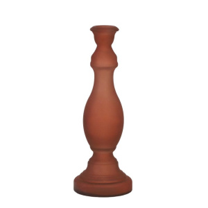 Light&Living Armilla Стеклянный подсвечник, 10,5х30 см, терракотовый