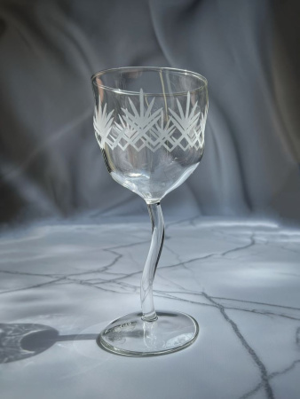 Seletti Classics on Acid Бокал для вина Tree, размеры: 8,5х8,5х19,4 см, цвет - прозрачный