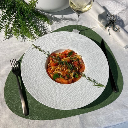 Degrenne Collection L Fragments Фарфоровая тарелка для супа/ пасты, 30 см, белый