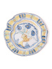 Seletti Classics on Acid Тарелка для основного блюда Spanish Yellow, диаметр - 28 см, белый, желтый