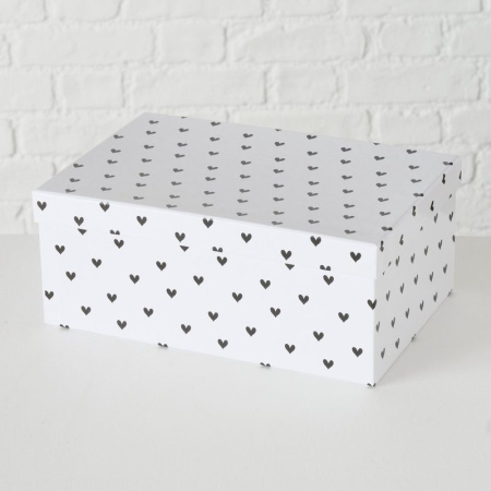 Boltze Sunny Подарочная коробка, 10,5 см, белый/черный