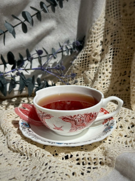 Seletti Hybrid Фарфоровая чайная пара Zora, 10,5х10,7х5,7 см, цвет - белый