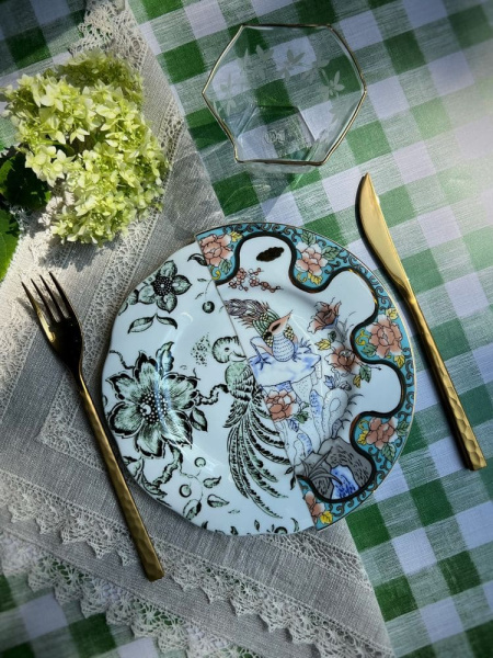 Seletti Hybrid Десертная тарелка Zoe, диаметр - 20 см, цвет - белый