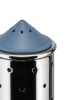 Alessi Salt Castor Солонка, размеры: 6,3х6,3х11,3h см, цвет - зеркальный, голубой