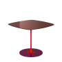 Kartell Thierry Журнальный столик, 50х50х40h см, красный