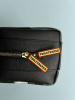 Seletti Toiletpaper Washbag Косметичка с рисунком Lipstick, размеры: 25,5х12,5х12 см, цвет - черный