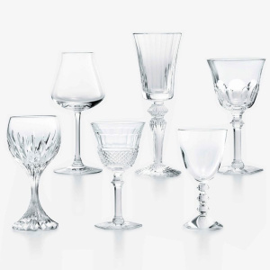 Baccarat Wine Therapy Набор из 6 хрустальных бокалов для вина, цвет - прозрачный