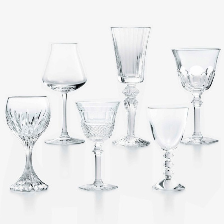 Baccarat Wine Therapy Набор из 6 хрустальных бокалов для вина, цвет - прозрачный