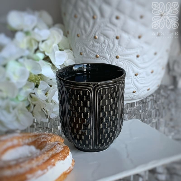 Gien Pont aux Choux Стаканчик для чая или кофе, объем - 270 мл, цвет - черный