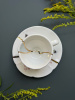 Seletti Kintsugi Фарфоровая кофейная пара для эспрессо, цвет - белый, красный, золотой