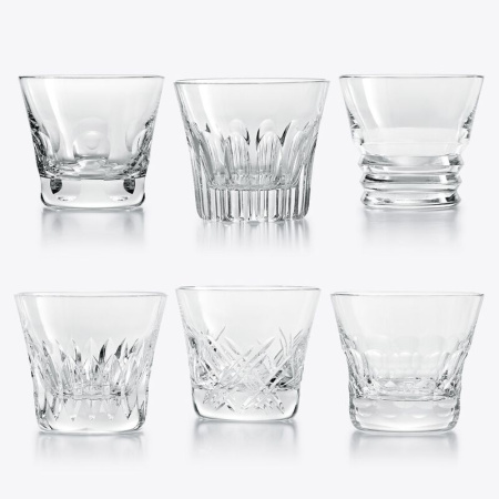 Baccarat Everyday Classic Набор из 6 хрустальных бокалов, объем - 200 мл, высота -8,5 см, прозрачный