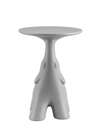 Qeeboo Pako Кофейный столик слон, размеры: 40x40x66h см, цвет - серый матовый