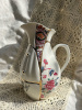 Seletti Kintsugi Фарфоровый кувшин для напитков, размеры: 19х14,5х25,5h см, цвет - белый, золотой