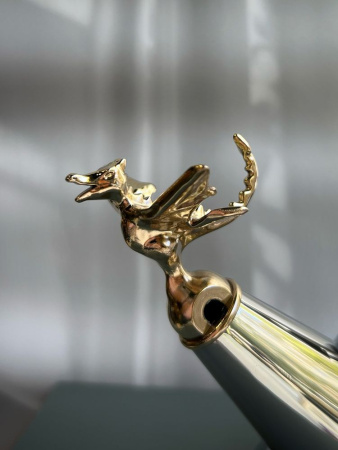 Alessi Kettle Чайник для газовой или индукционной плиты, объем - 2 л, цвет - зеркальная сталь