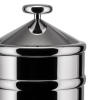 Alessi Kalisto 3 Металлическая емкость для хранения сыпучих продуктов, размеры: 11х11х21h см, сталь