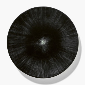 Serax De Набор из 2 фарфоровых чайных пар, объем - 200 мл, цвет - черный, белый