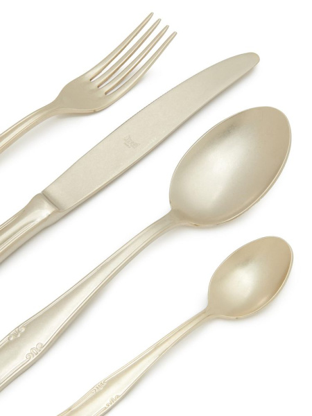 Mepra Bavaria Champagne Pewter Набор столовых приборов на 5 персон из 20 предметов, шампань состарен