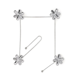 Alessi Grinder Подставка для горячего с регулируемыми элементами, цвет - хром глянцевый