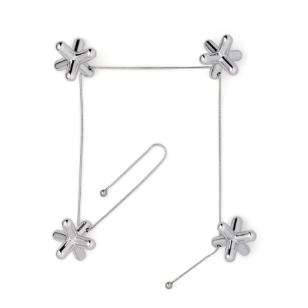 Alessi Grinder Подставка для горячего с регулируемыми элементами, цвет - хром глянцевый